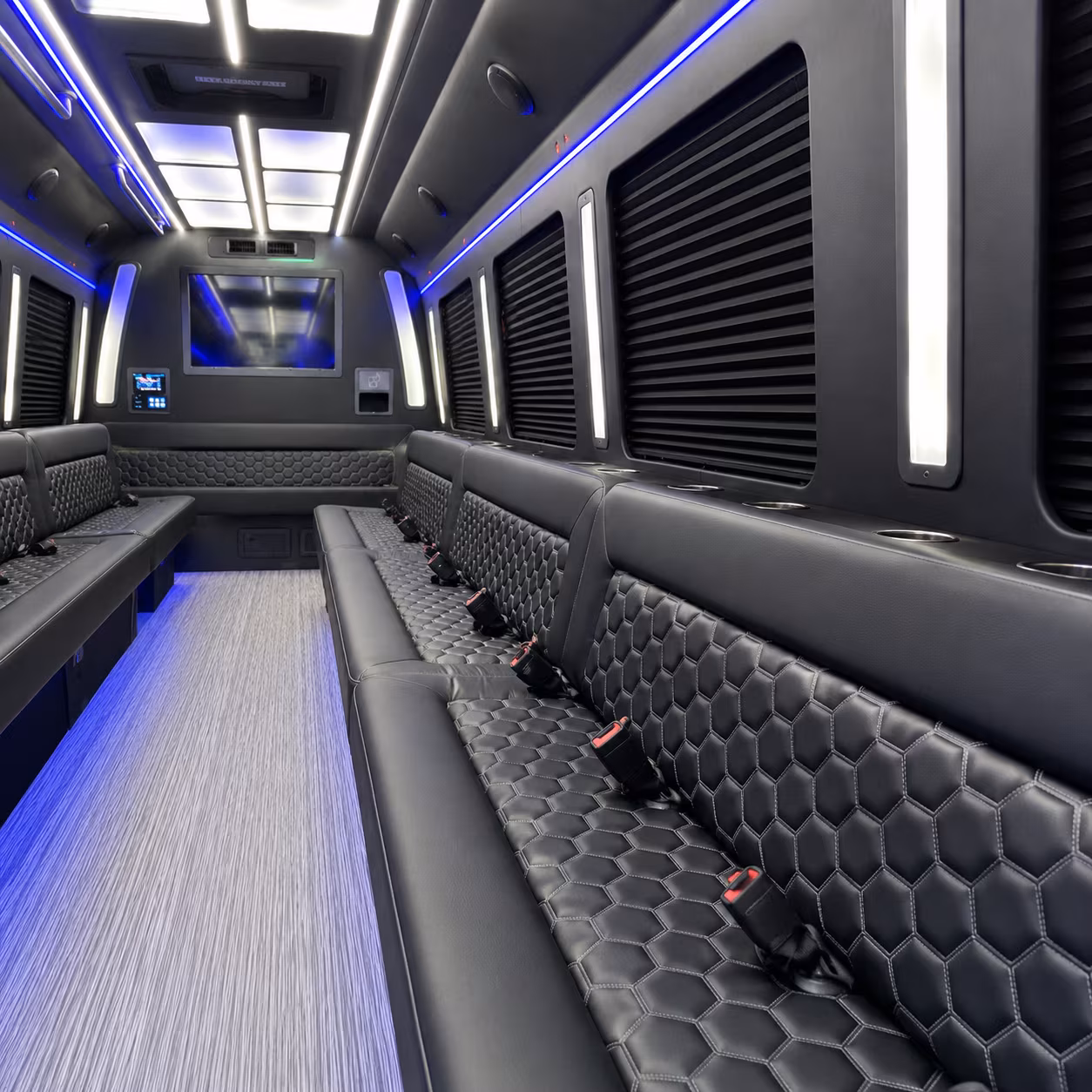 party bus rentals for summer concert season in west bloomfield