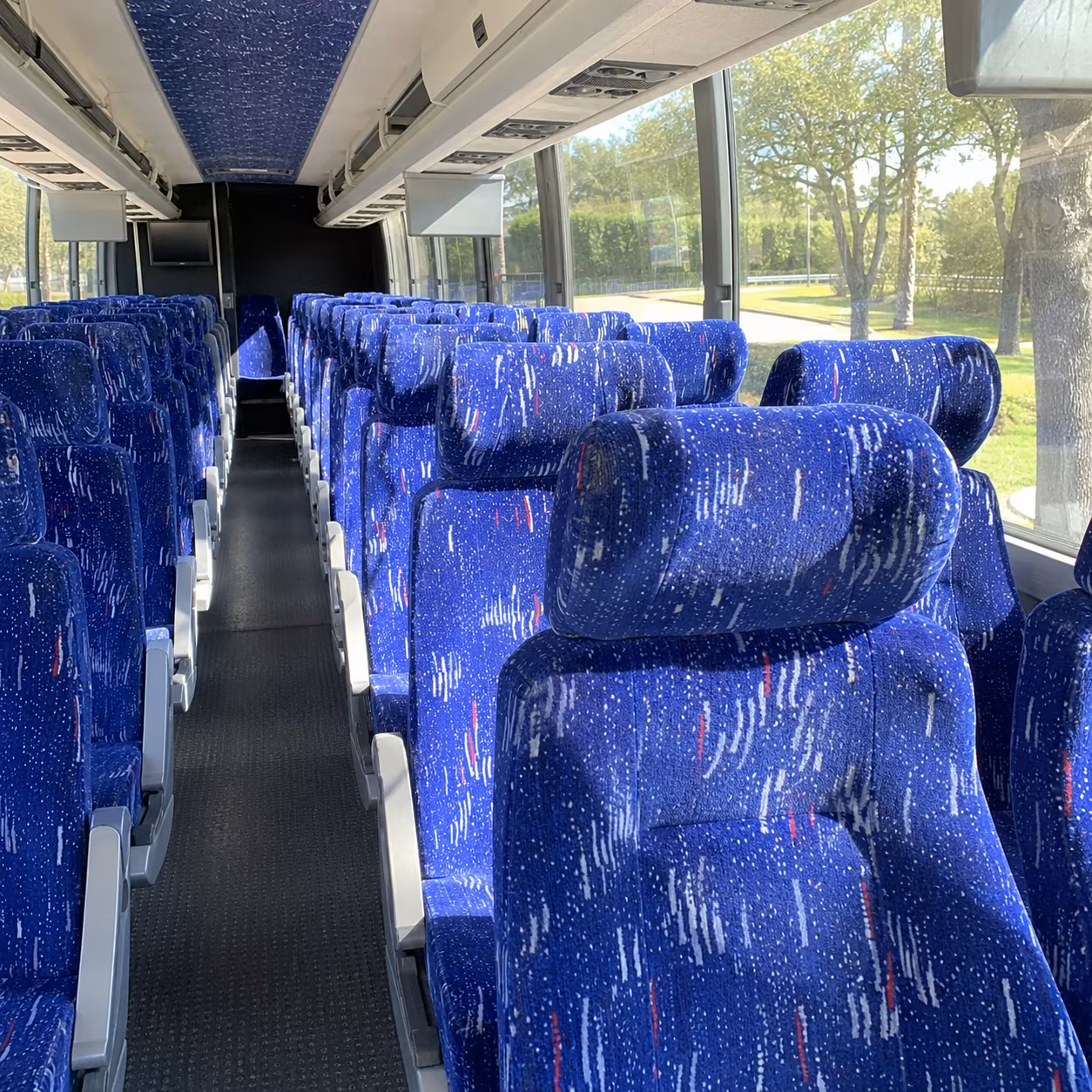 west bloomfield charter bus interior gallery