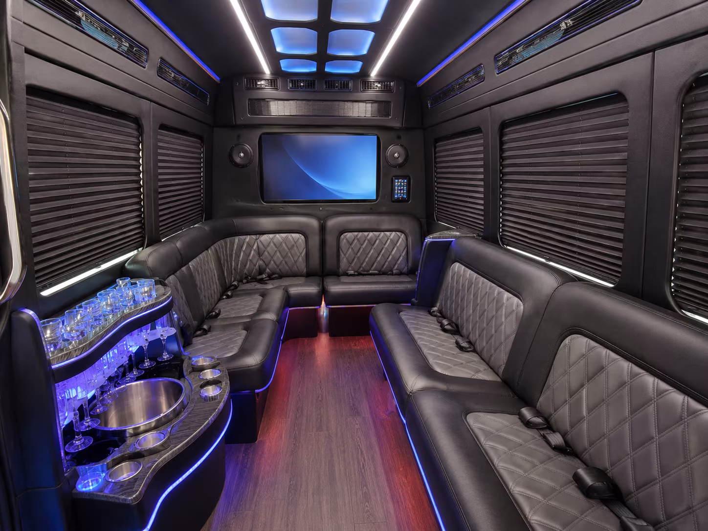 west bloomfield party bus rentals inside